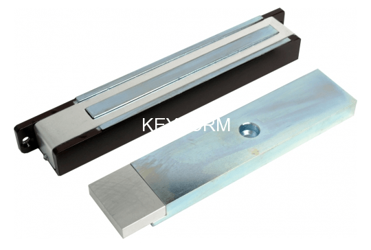 Замок электромагнитный AL-300-24V Premium (коричневый)