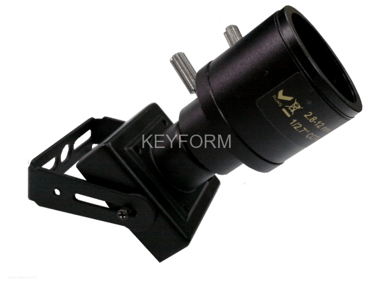 Видеокамера миниатюрная квадратная EverFocus ACE130EHF (2,8-12)