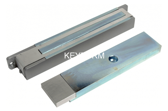 Замок электромагнитный AL-300-24V Premium (серый)