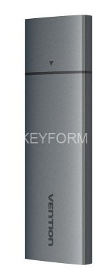 Корпус для SSD Vention USB 3.1 Gen 2-C M.2 NVMe Серый Vention KPGH0