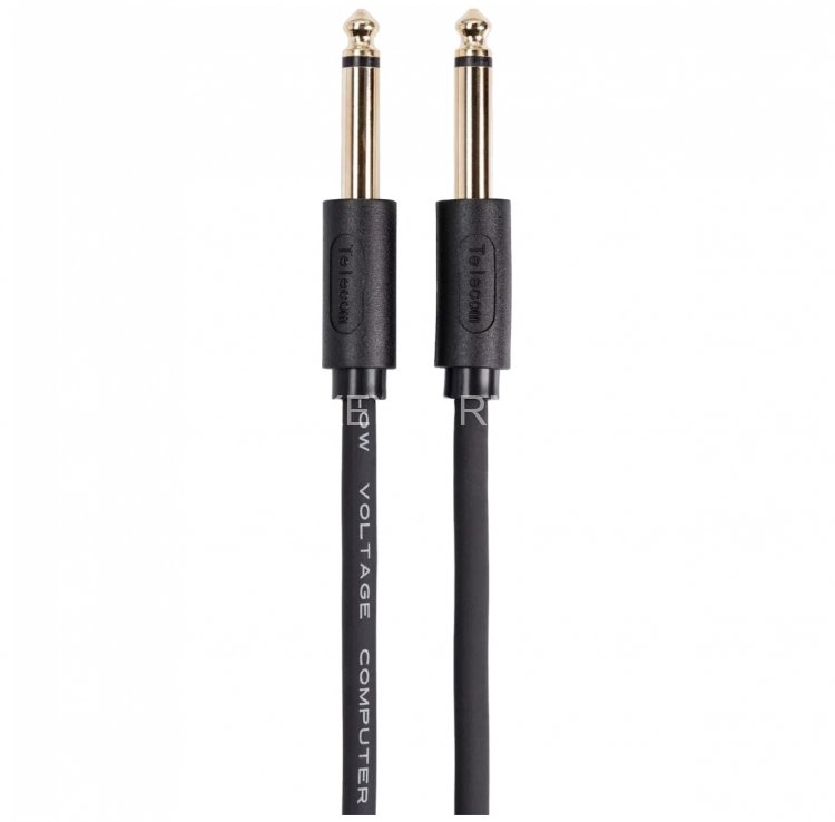 Кабель-соединит 6.35ST(M)/6.35 ST(M), 3м, Telecom PRO <TAV6166-3M> VCOM TAV6166-3M