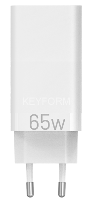 Сетевое зарядное устройство Vention на 3 порта 65W USB (C+C+A) 2.4A Белый Vention FEDW0-EU