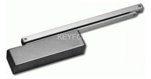 Доводчик коричневый для дверей весом до 120 кг, двухскоростной Dorma TS-92 В