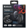 Defender Беспроводная гарнитура Twins 910 черный, TWS, Bluetooth Defender 63912