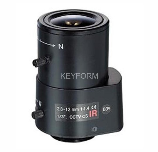 Объектив вариофокальный с автоматической диафрагмой (АРД) DAIWON DW28120DIR-CS