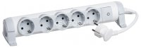 Удлинитель 5x2К+З 5м комфорт Legrand Комфорт (5 м, 5 розеток)