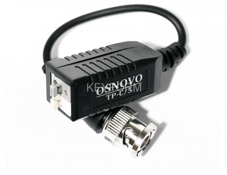 Приемопередатчик видеосигнала по витой паре пассивный OSNOVO TP-C/5