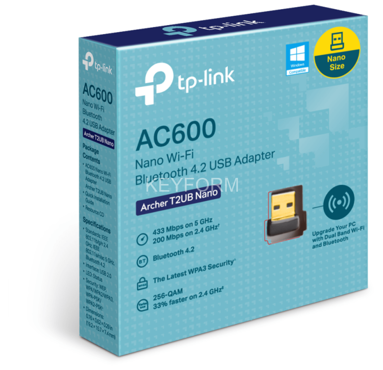 Адаптер Bluetooth TP-Link Archer T2UB Nano