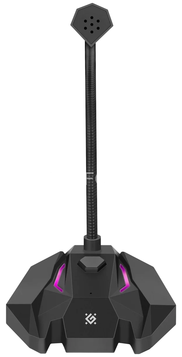 Defender Игровой стрим микрофон Tone GMC 100 USB, LED, провод 1.5 м Defender 64610