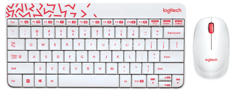 Комплект (клавиатура + мышь) Logitech MK240 Nano