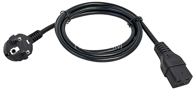 ITK Кабель электропитания PDU 3х1,5 2М C19-Schuko ITK PC-C19D-2M