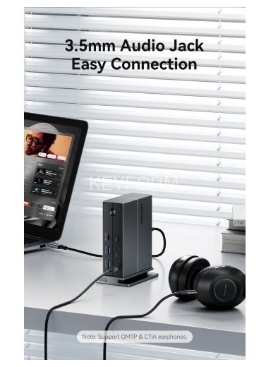 Мультифункциональная док-станция Vention USB Type C 14 в 1 с поддержкой Thunderbolt 4 Vention TPFH0-EU