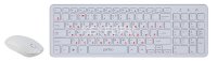Perfeo беспров. набор &quot;UNION&quot;, USB: клав-ра 96 кн. + мышь 4 кн., 1000-1200-1600 DPI Perfeo PF_B4899
