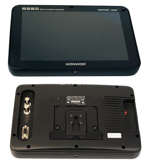 Многофункциональный тестовый видеомонитор для CCTV Microdigital Rapport 10HD