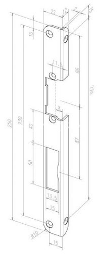 Eff-Eff (513 35) (-------51335-05) лицевая панель правая