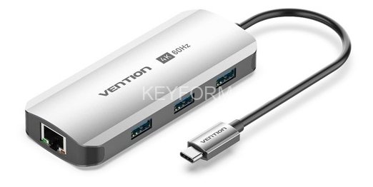 Мультифункциональный хаб Vention USB Type C 6 в 1 Vention TQHHB