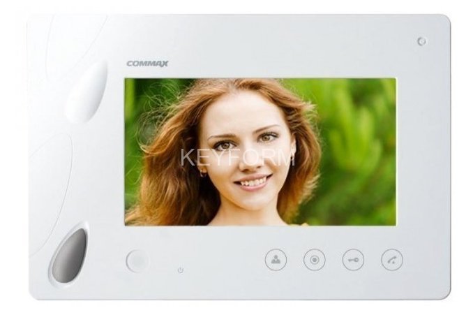 Монитор видеодомофона цветной Commax CDV-70P/VIZIT (белый)