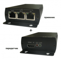 Комплект приемопередатчиков HDMI SC&amp;T HE03L