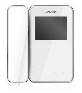Монитор видеодомофона цветной KENWEI KW-E350C (белый)