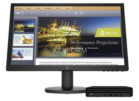 Компьютер в комплекте с монитором HP 36T58ES#ACB