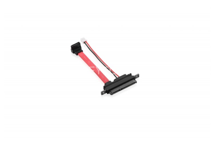 Кабель SATA 22pin F to sata 7pin F 90 градусов + 2P HS GCR Кабель Greenconnect SATA 22pin F to sata 7pin F 90 градусов + 2P HS GCR