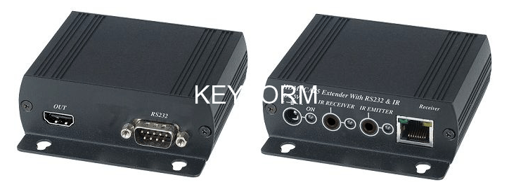 Комплект для передачи HDMI-сигнала и RS232 SC&T HE02