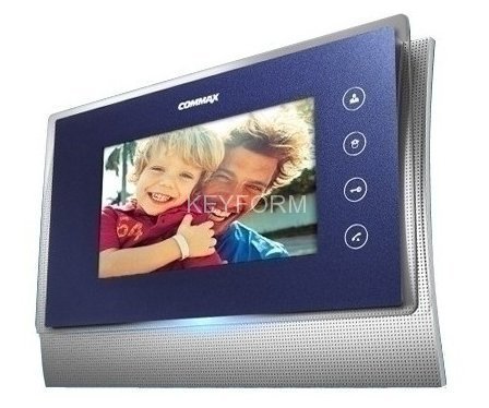 Монитор видеодомофона цветной Commax CDV-70U/VIZIT (темно-синий)