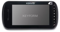 Монитор видеодомофона цветной KENWEI KW-E703C (черный)