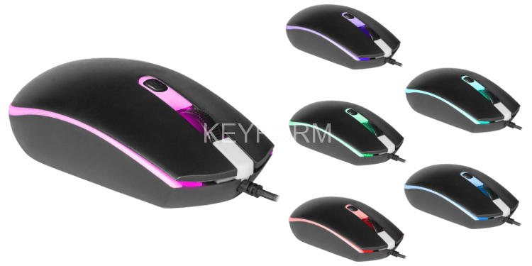 Defender Проводная оптическая мышь Dot MB-986 7цветов,4D,1000/1600dpi Defender 52986