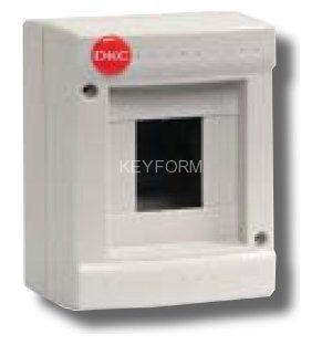 Щиток без дверцы 4 модуля, IP20, серый (82004)