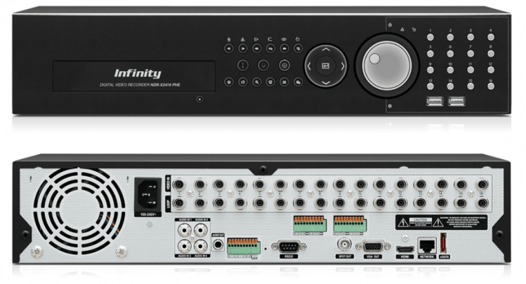 Видеорегистратор 16-канальный Infinity, Infinity NDR-DLX3916PH