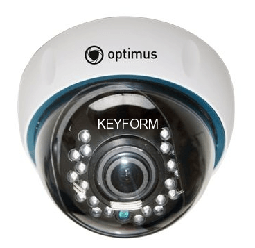 Видеокамера AHD купольная Optimus AHD-M021.0 (2.8-12)
