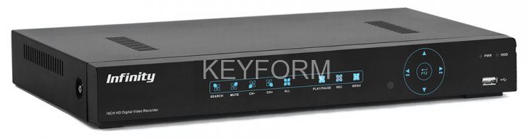 Видеорегистратор AHD 16-канальный Infinity, Infinity VRF-AH1620M