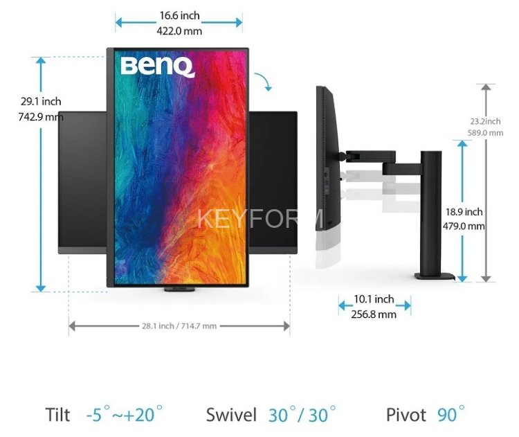 Мониторы BenQ PD3205UA