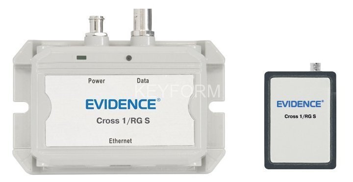 Комплект для передачи сигнала Ethernet по коаксиальному кабелю EVIDENCE Cross-1/RG S