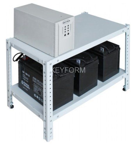 Стеллаж металический БАСТИОН Стеллаж для АКБ 0,5х0,7х0,4-2П