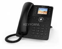 SNOM Global 735 Desk Telephone Black