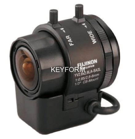 Объектив вариофокальный с автоматической диафрагмой (АРД) Fujinon YV2.8х2.8LA-SA2 (L)