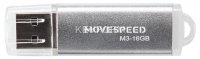 USB2.0 16GB Move Speed M3 серебро Move Speed M3-16G