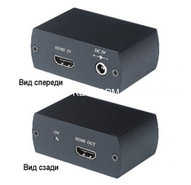 Усилитель HDMI сигнала (удлинитель) SC&T HR01