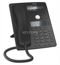 SNOM Global 745 Desk Telephone Black