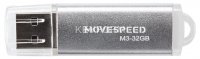 USB2.0 32GB Move Speed M3 серебро Move Speed M3-32G