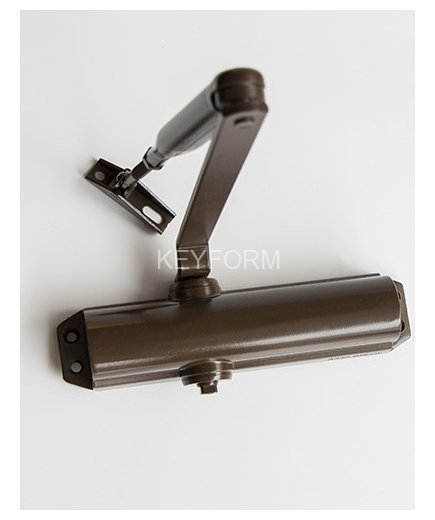 Доводчик с рычажной тягой Abloy DC120---8014 (коричневый)