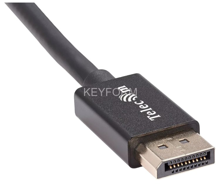 Кабель 1.4V Mini DisplayPort M <--> Display Port M 1,8м  4K@120HZ 8K@60HZ Telecom (TA683M-1.8M) VCOM TA683M-1.8M