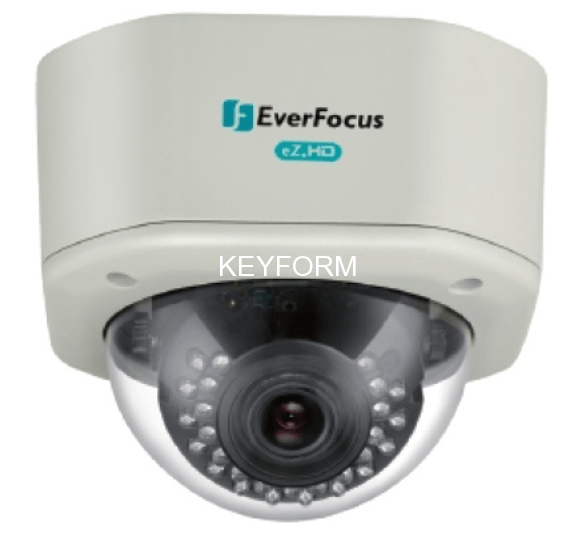 Видеокамера AHD купольная уличная антивандальная EverFocus EHD935