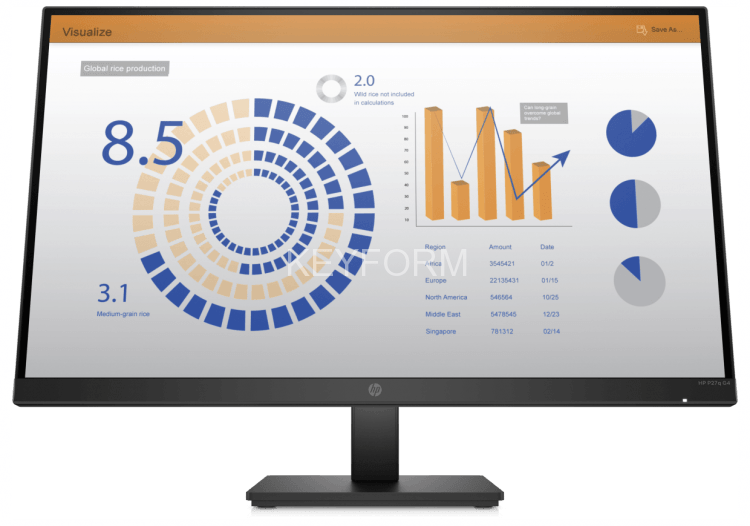 Монитор HP P27q G4(8MB11AA#ABB)