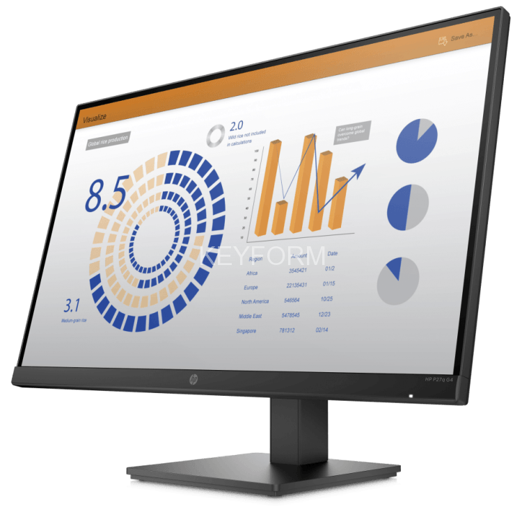 Монитор HP P27q G4(8MB11AA#ABB)