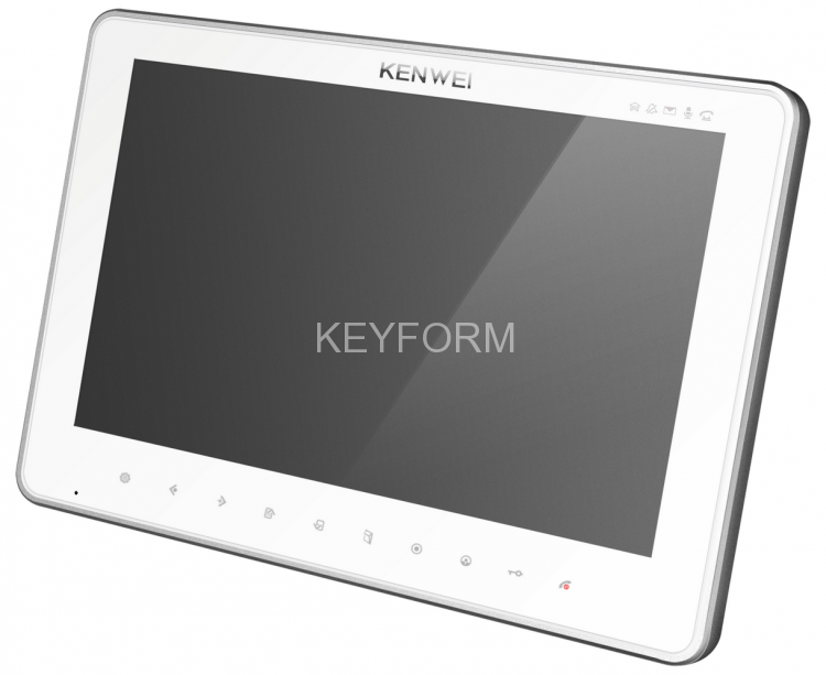 Монитор видеодомофона цветной Kenwei KW-SA20C-PH-HR (белый)