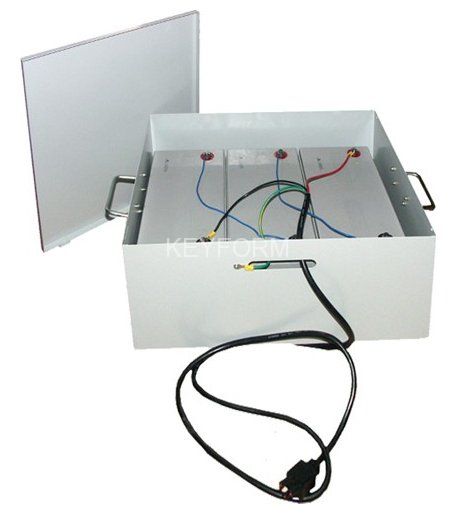 Бокс универсальный монтажный под аккумуляторы БАСТИОН УМБ-3/120