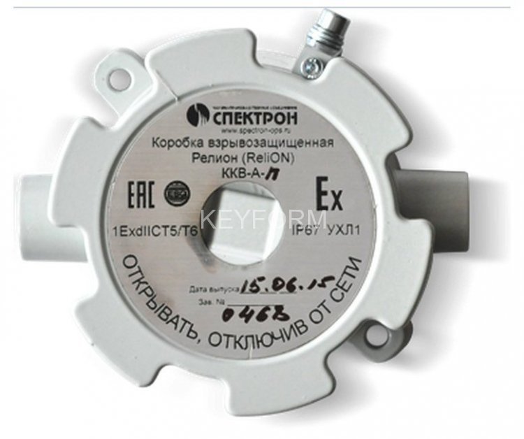 Коробка коммутационная взрывозащищенная Спектрон ТПП Релион-ККВ-А-П-проходная